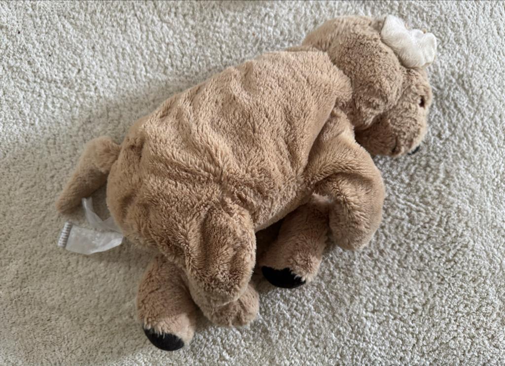 IKEA Knuffel Hond Bruin - Zo goed als nieuw, Ophalen, Overige typen, Zo goed als nieuw, Middelgroot (20 tot 80 cm)