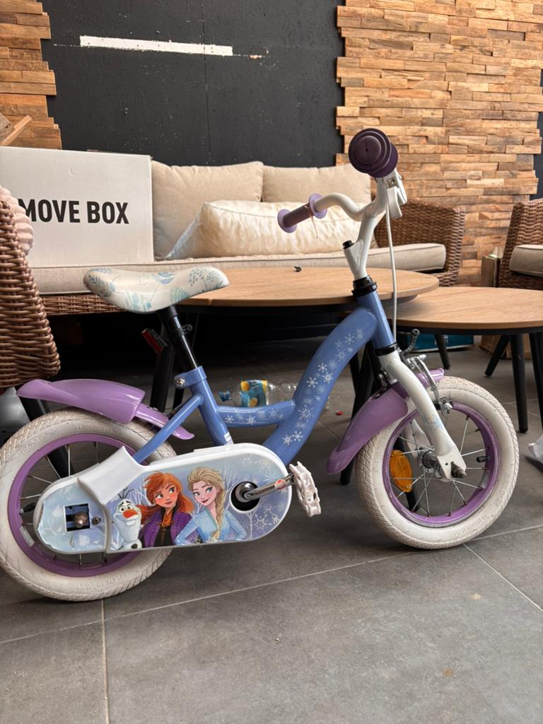 Frozen fiets 16inch, Ophalen, Gebruikt, 16 tot 20 inch, Zijwieltjes