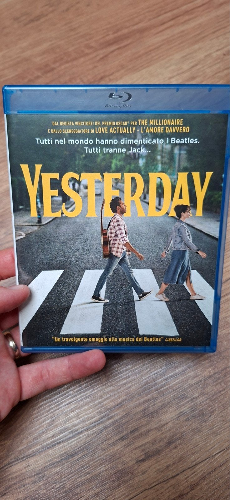Yesterday Blu-ray, Ophalen of Verzenden, Zo goed als nieuw