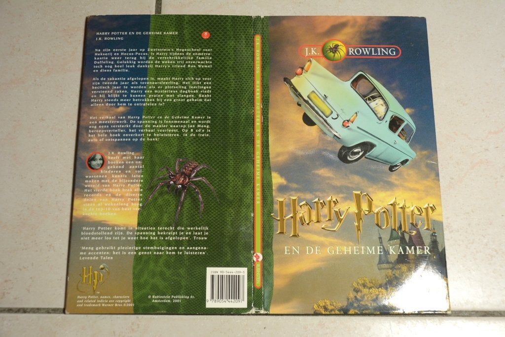 Harry Potter en de geheime kamer / J.K. Rowlings 8 CD's, Boeken, Luisterboeken, Ophalen of Verzenden, Cd, Kind
