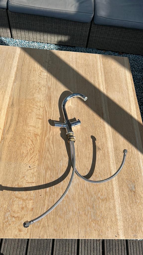 Hansgrohe Keukenkraan - Chroom, Ophalen, Gebruikt, Chroom, Kraan