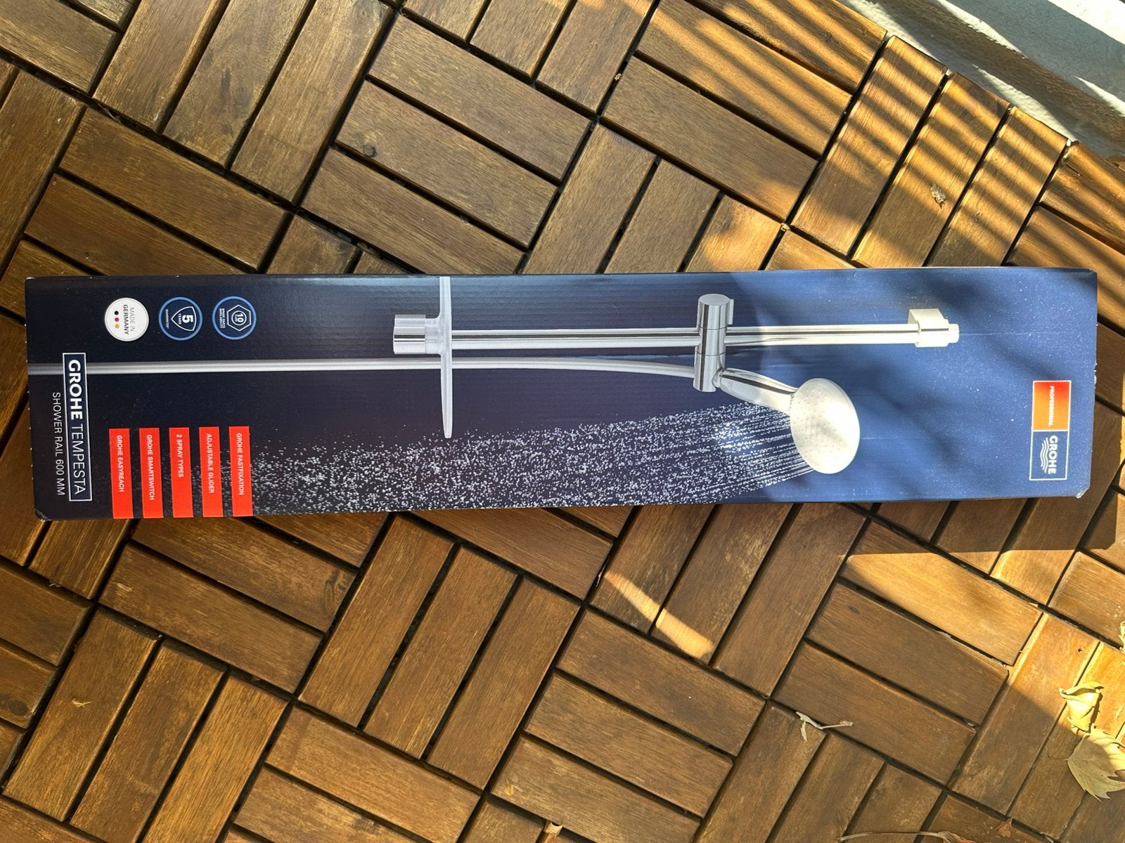 Grohe douchestang met douchekop NIEUW, Ophalen of Verzenden, Nieuw, Douche