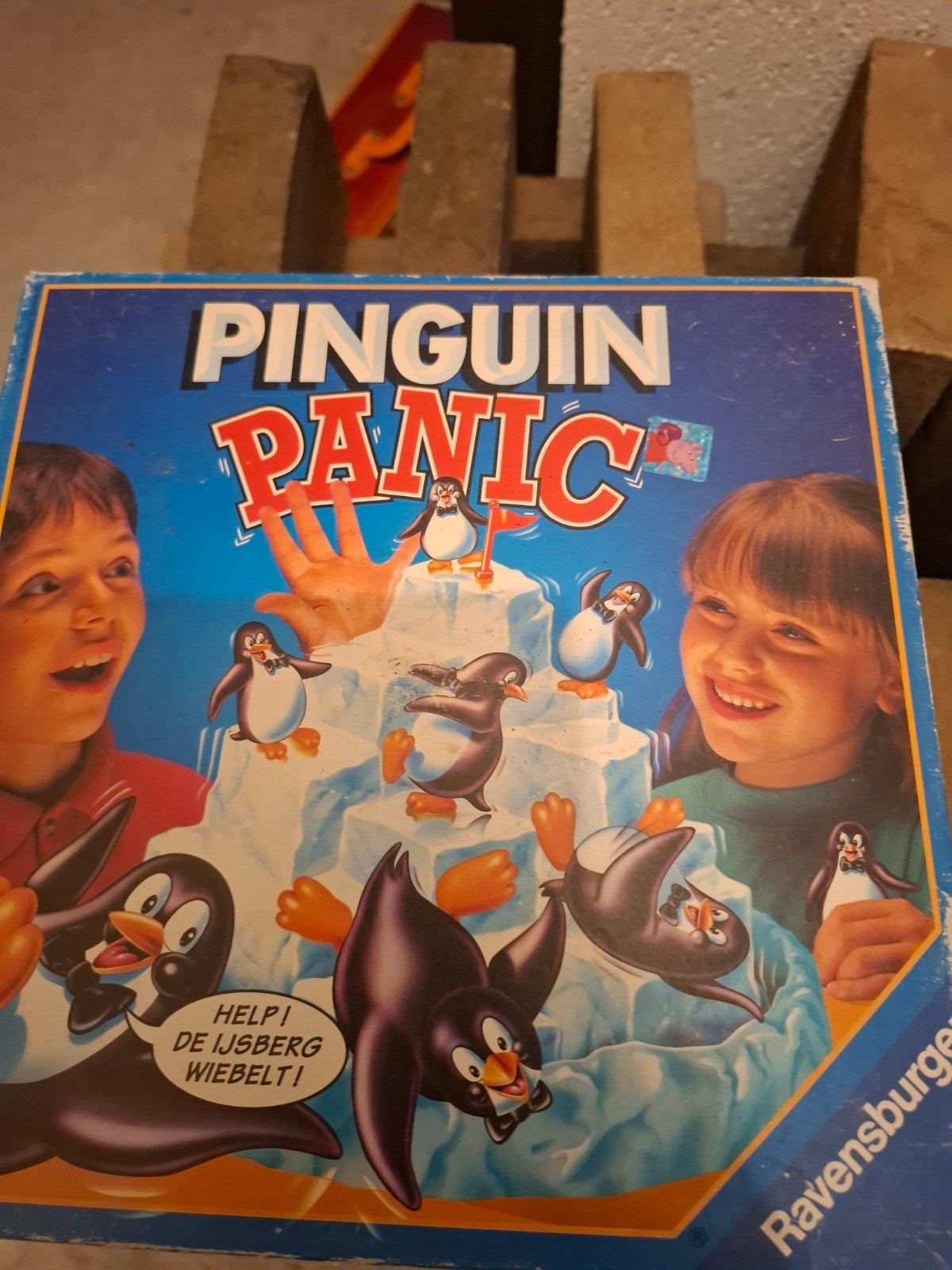 Pinguïn Panic spel - Mikado variant voor het hele gezin, Drie of vier spelers, Ophalen of Verzenden, Gebruikt, Ravensburger