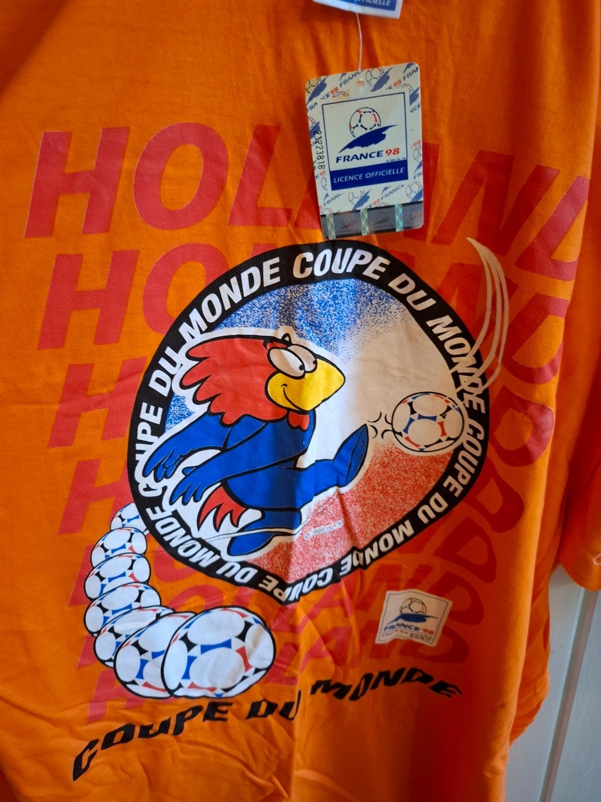 Vintage WK 1998 France 98 Holland Shirt - XL - NIEUW, Verzenden