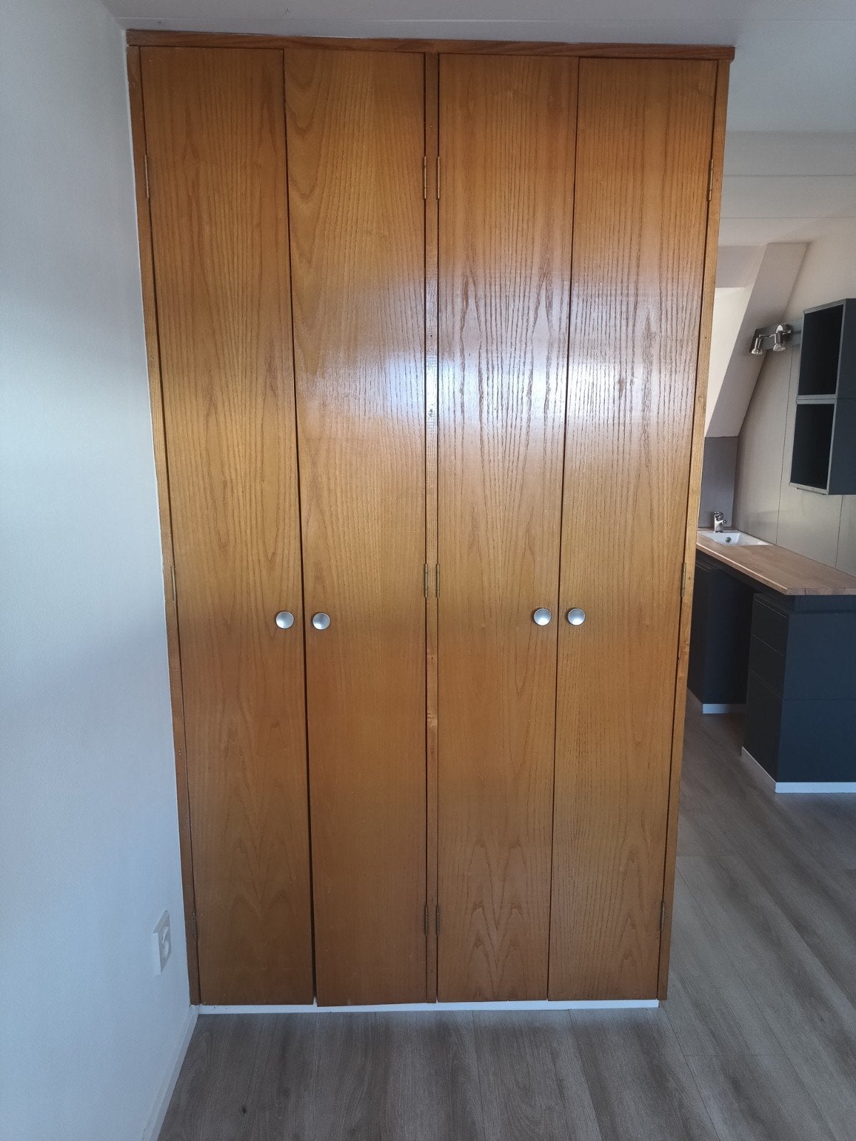 Retro kastdeuren - diverse maten, Huis en Inrichting, Kasten | Kledingkasten, Ophalen, Minder dan 50 cm, Gebruikt, 200 cm of meer