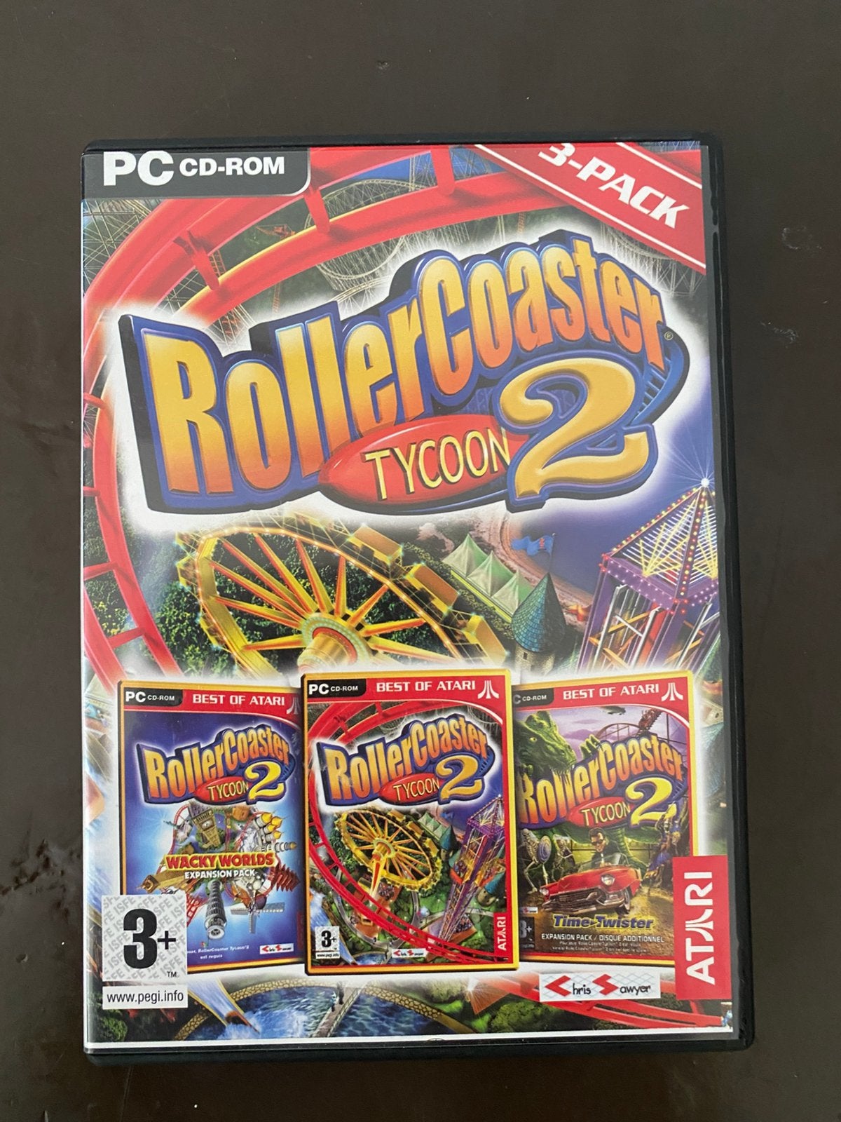PC Game: Rollercoaster Tycoon 2, 1 speler, Ophalen of Verzenden, Zo goed als nieuw, Vanaf 3 jaar