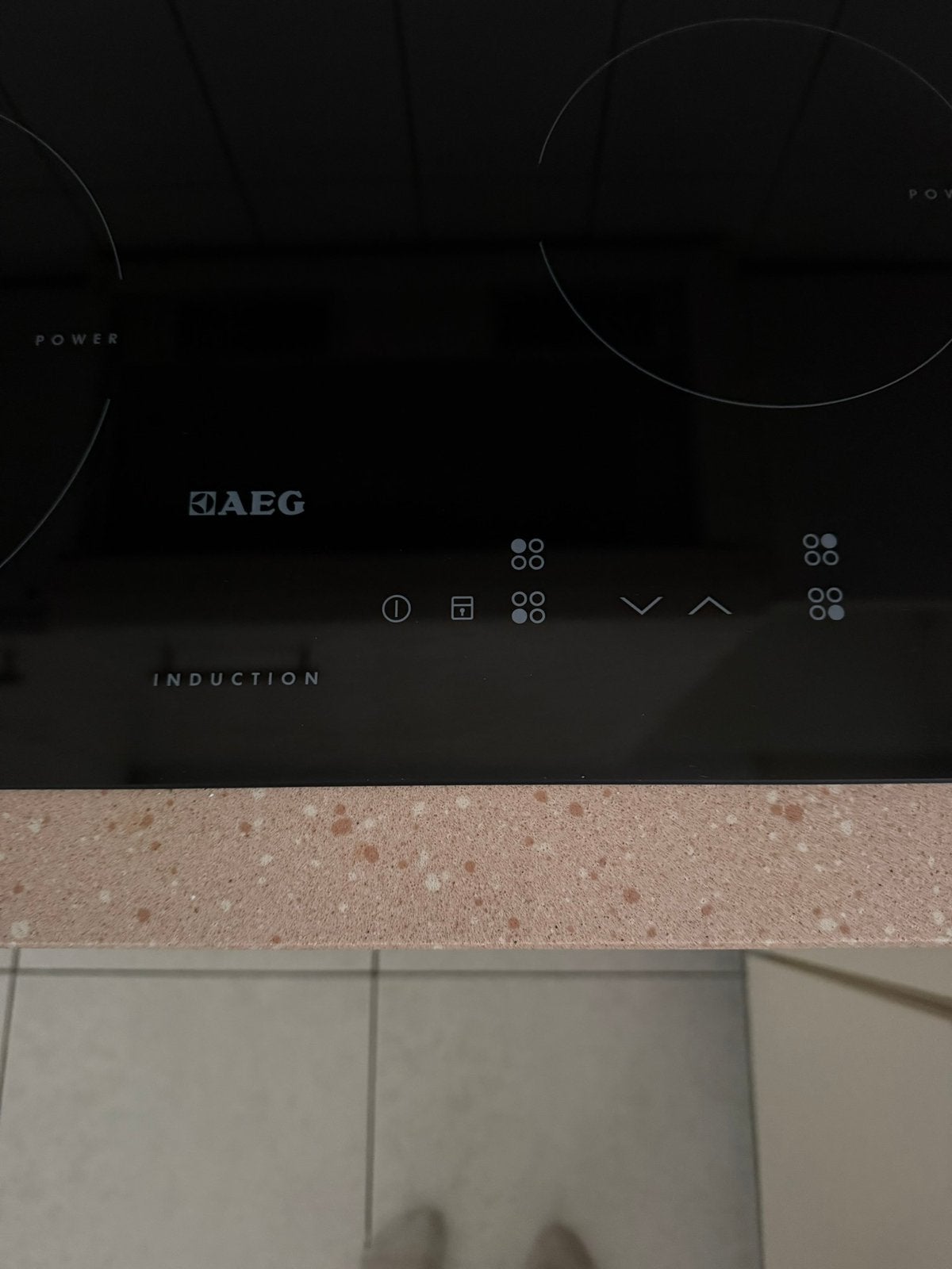 Aeg hk604200ib inductie kookplaat, Ophalen, 4 kookzones, Zo goed als nieuw, Inbouw