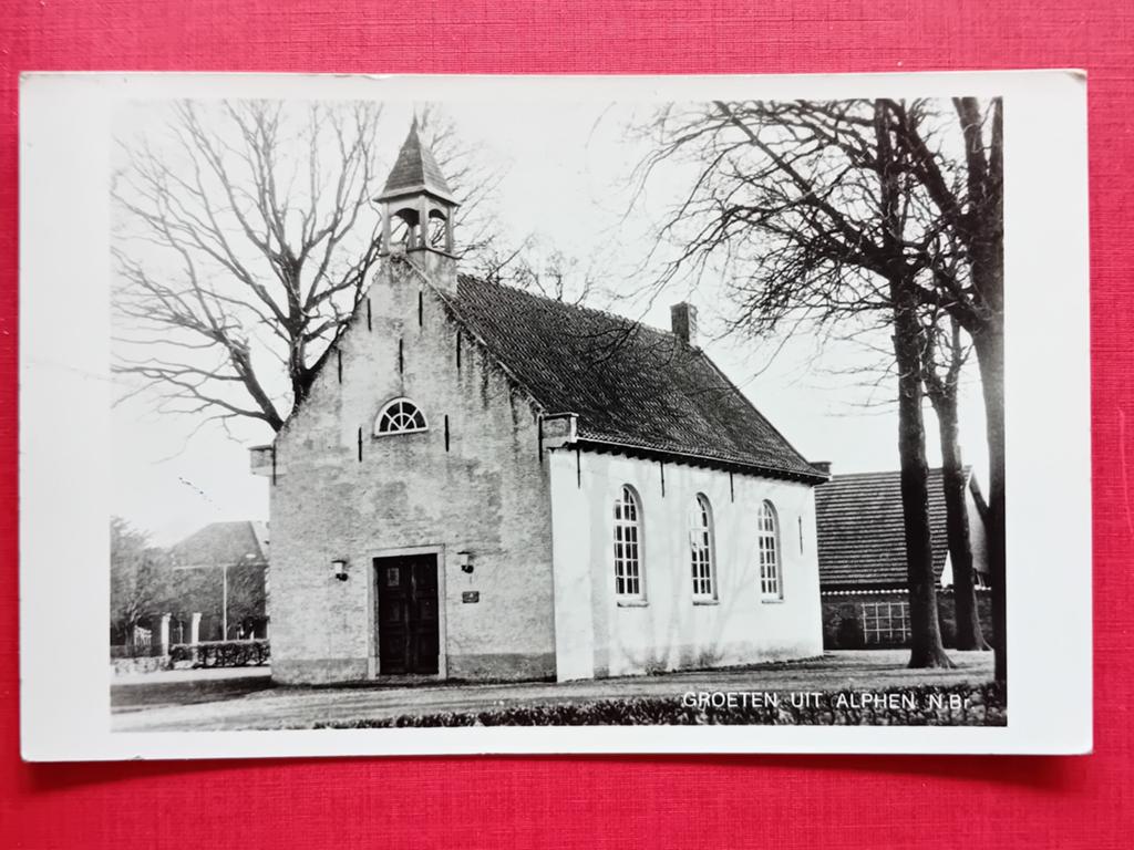 Ansichtkaart Alphen N.B, Ophalen of Verzenden, Zuid-Holland