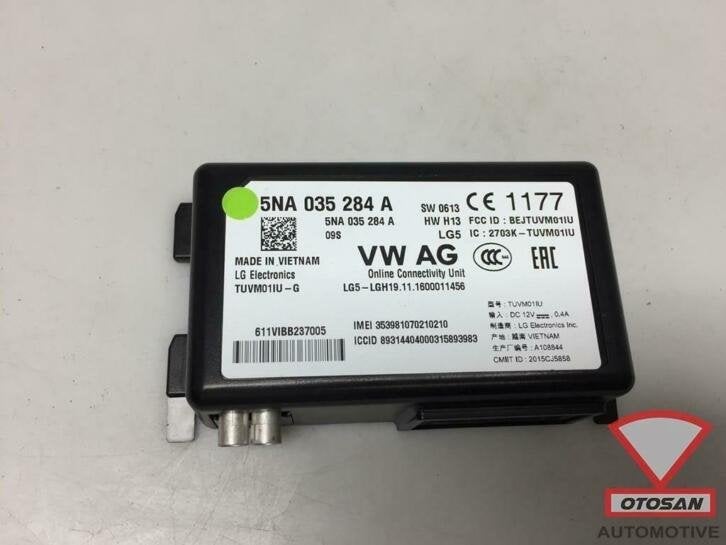 vw golf 7 gtd 2018 vag online diensten module 5na035284a, Gebruikt, Volkswagen, Volkswagen AG, Berliner Ring 2
38440  Wolfsburg, DE