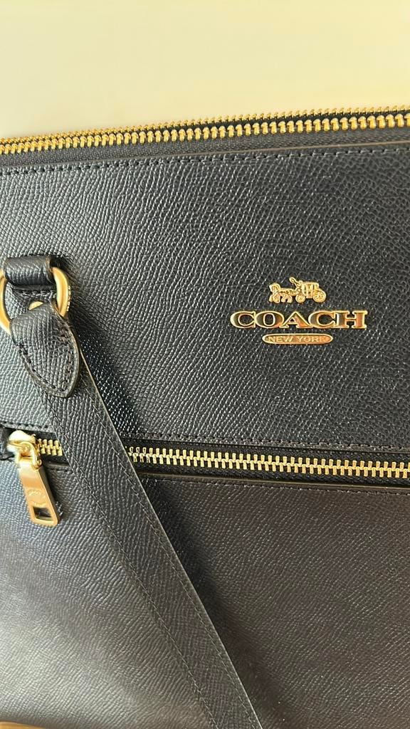 COACH tote tas donkerblauw Nieuw, Ophalen of Verzenden, Nieuw, Blauw, Overige typen