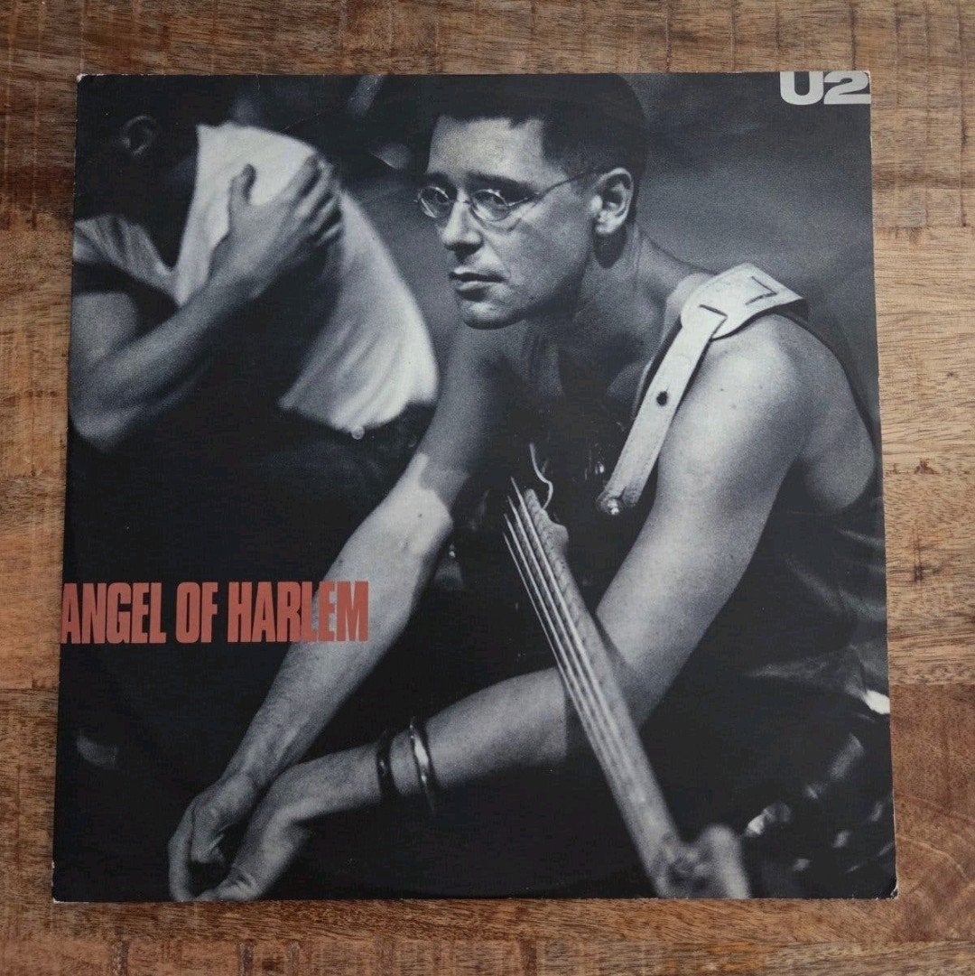 Lp maxi single U2 angel of harlem, Ophalen of Verzenden