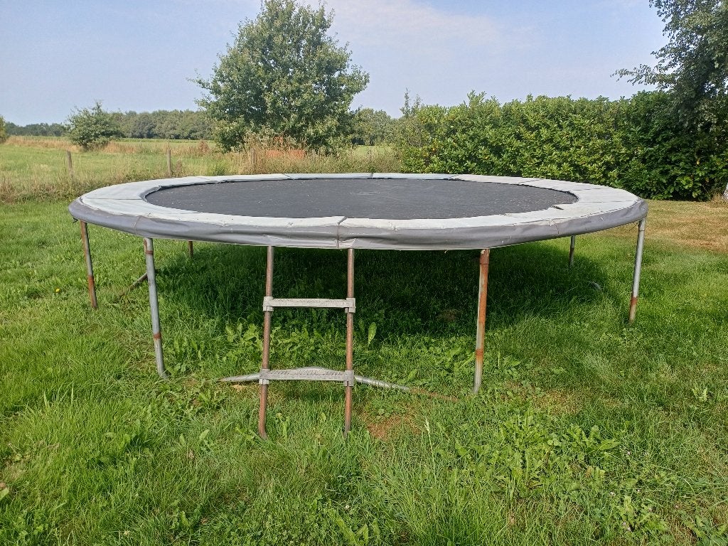 trampoline, Ophalen, Gebruikt