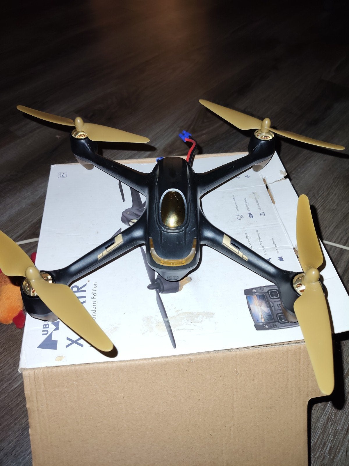 Hubsan H501S X4 Drone met FPV, GPS en extra's, Return to Home, Hubsan, Zo goed als nieuw, Professionele drone
