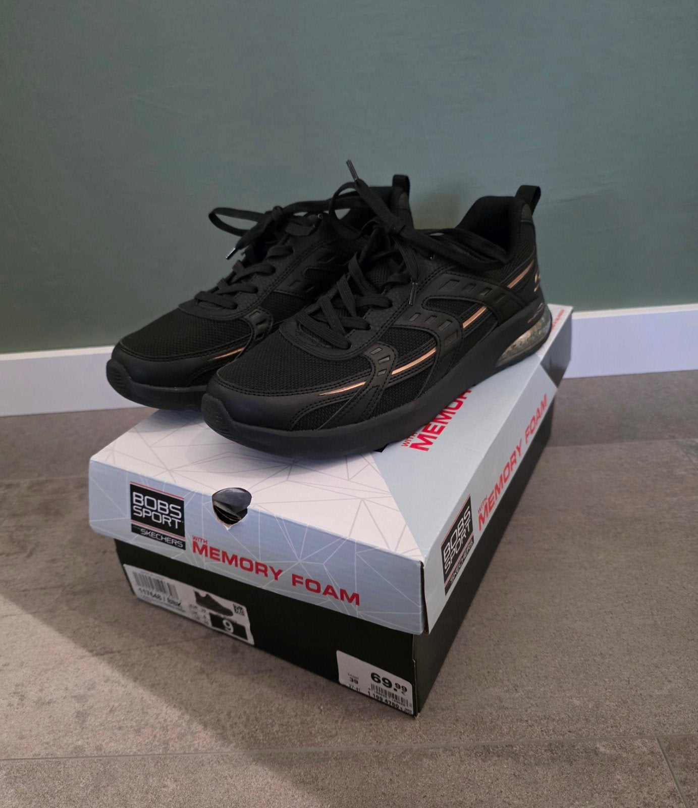 Dames Skechers Bobs Vision Air schoenen maat 39 zwart, Skechers, Zwart, Ophalen of Verzenden, Zo goed als nieuw
