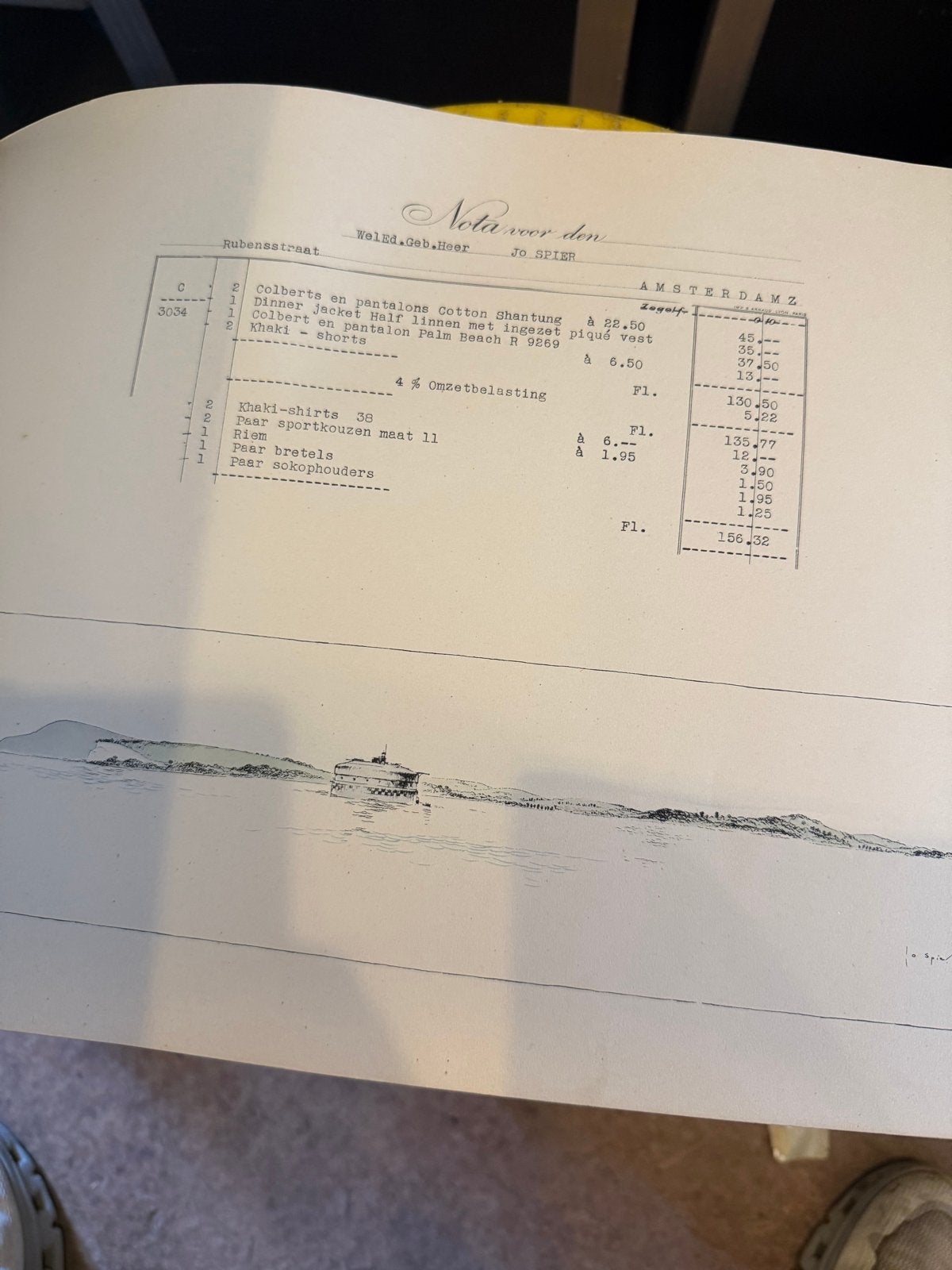 Uit en thuis: reisschetsen van Jo Spier",1935/1936, Ophalen of Verzenden