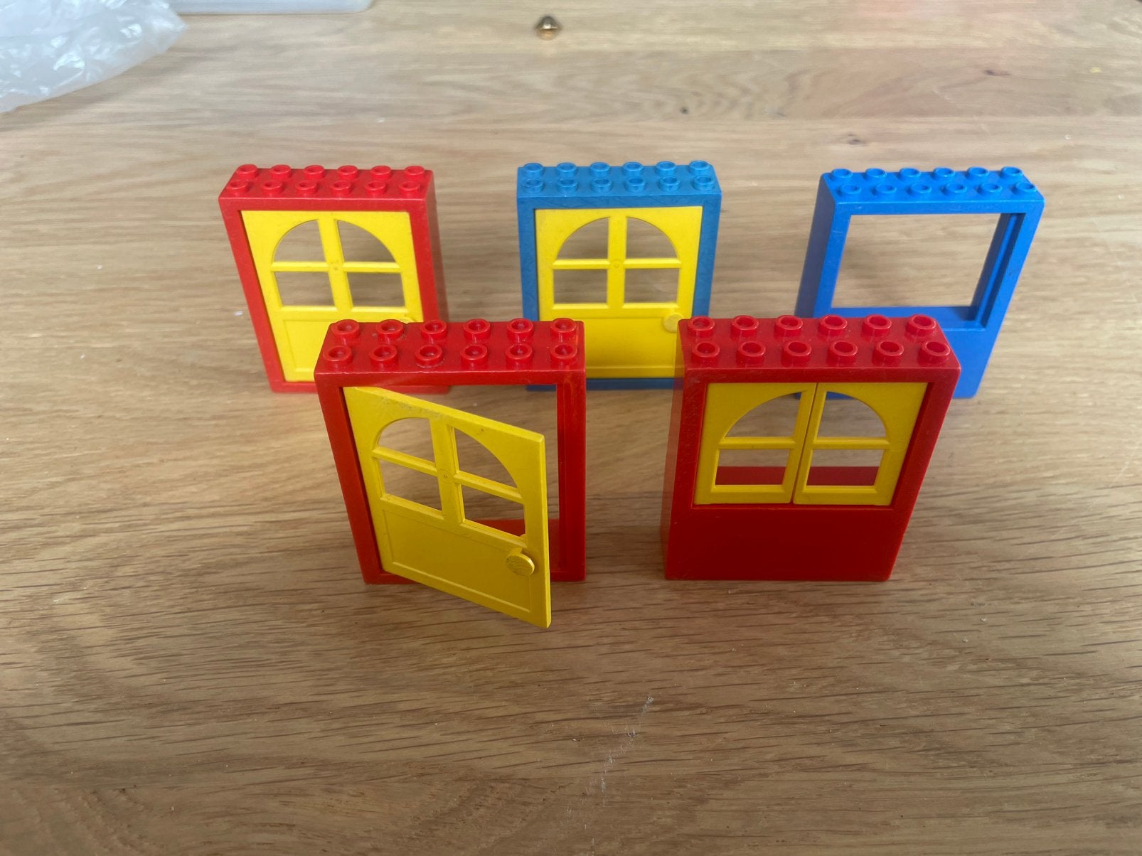 vintage LEGO Fabuland blauwe deuren, Ophalen of Verzenden, Zo goed als nieuw
