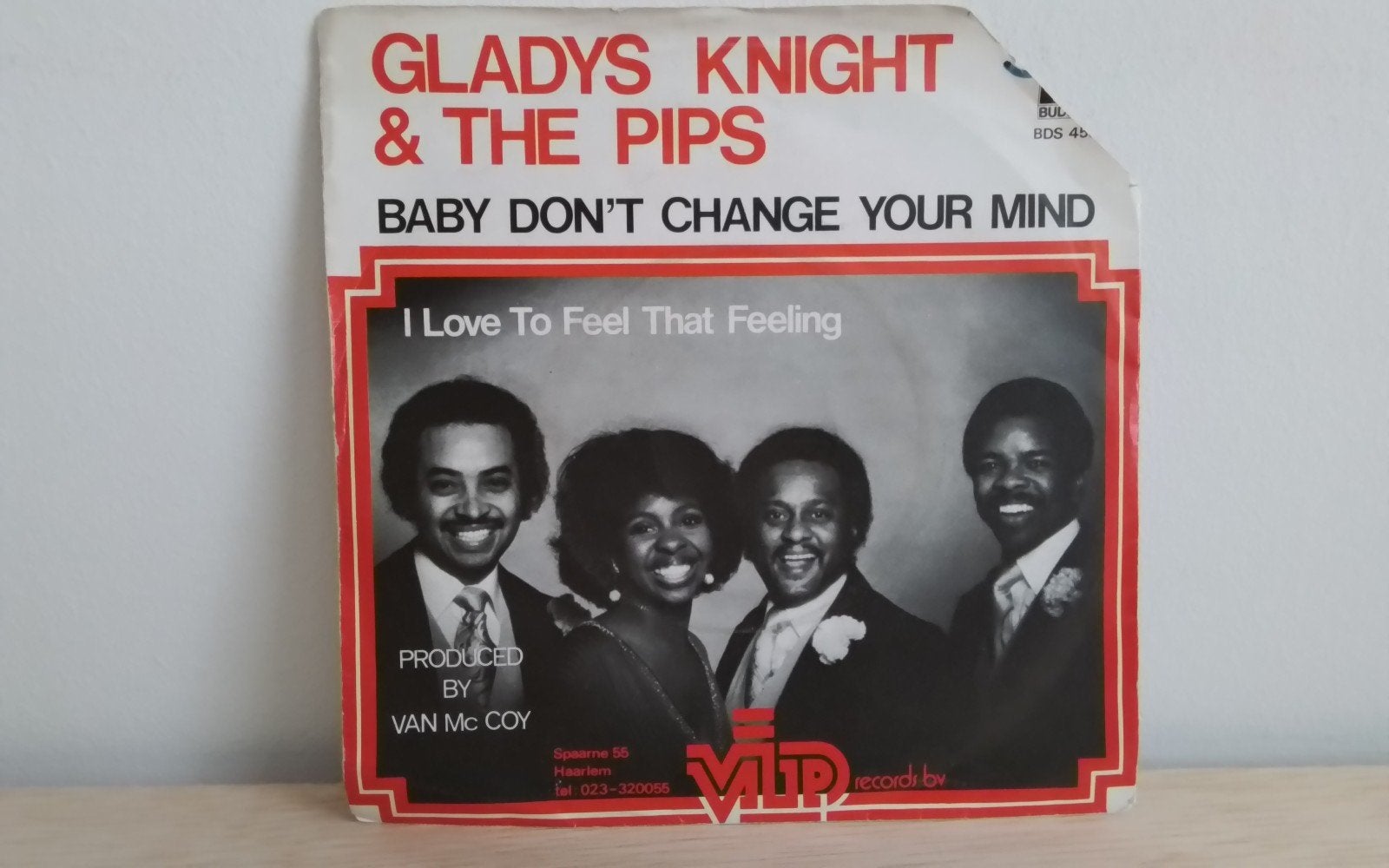 Gladys Knight & the Pips - baby don,t change  your mind, Cd's en Dvd's, Vinyl Singles, Ophalen of Verzenden, Gebruikt, Pop