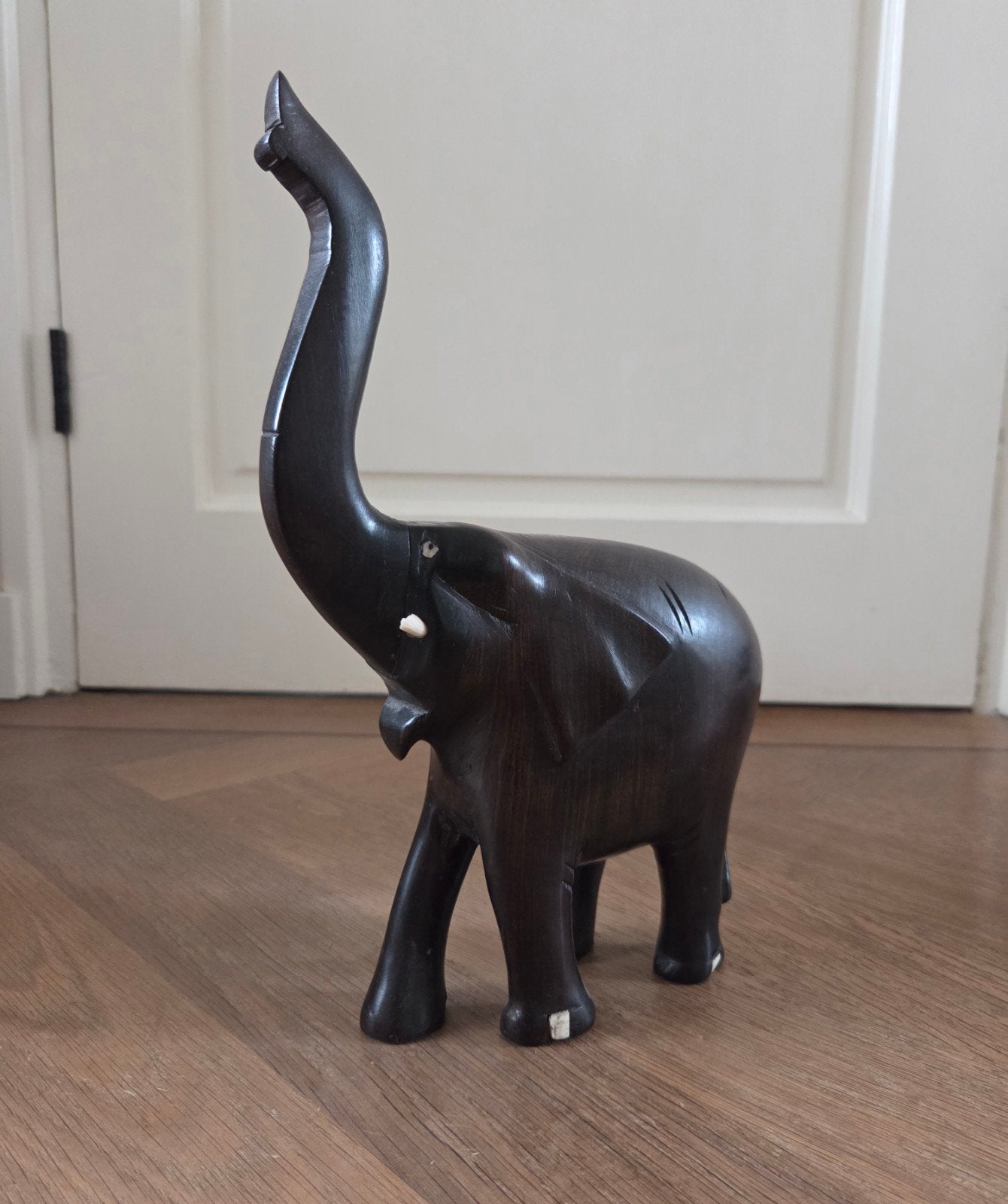 Vintage olifant ebbenhout., Ophalen of Verzenden, Gebruikt, Dier