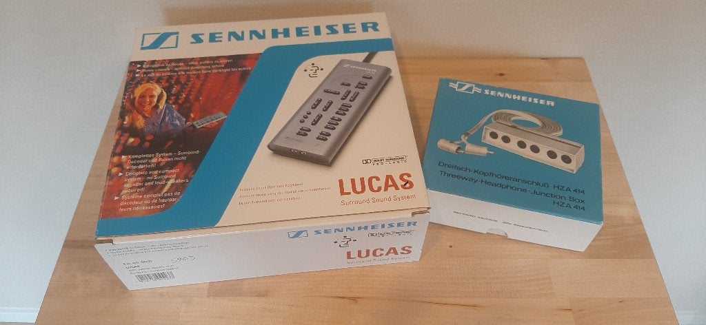 Sennheiser Lucas systeem, nieuw in doos, Sennheiser, Nieuw, On-ear, Ophalen of Verzenden