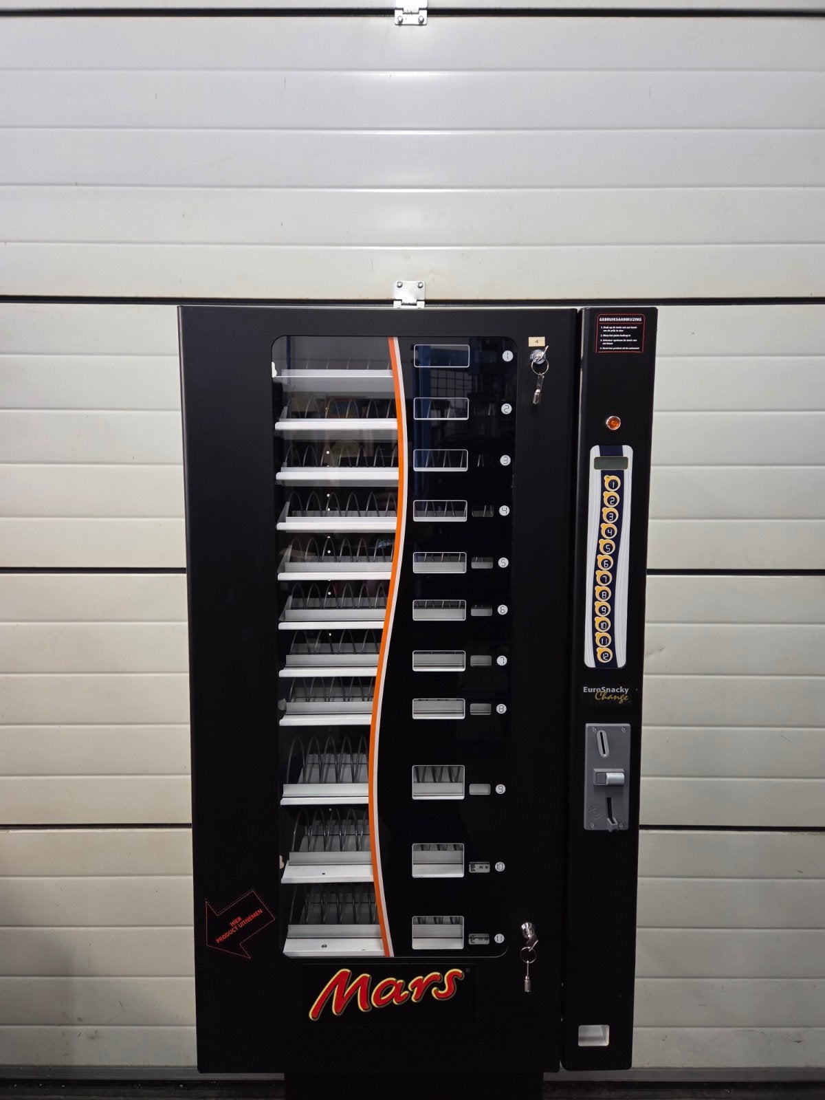 Eurosnacky quasar snoepautomaat, Ophalen, Gebruikt