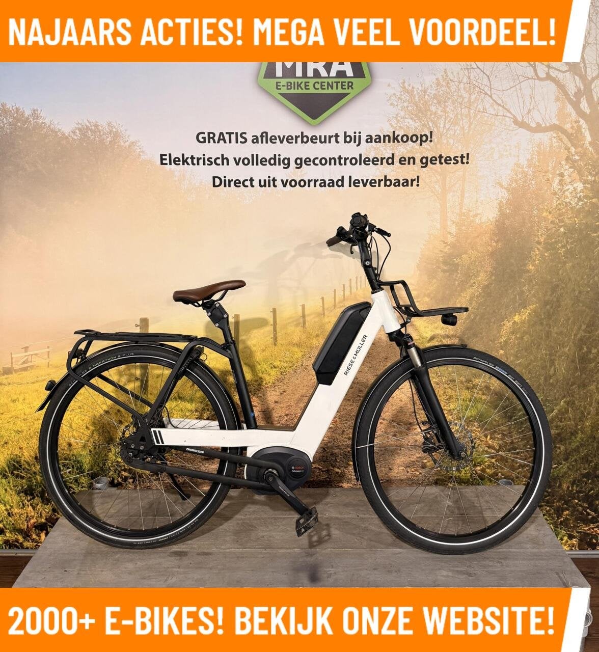 MEGA DEALS BIJ MRA! ACTIE WEKEN! MAGAZIJN OPRUIMING! MRA!, Zo goed als nieuw, 50 km per accu of meer, Overige merken