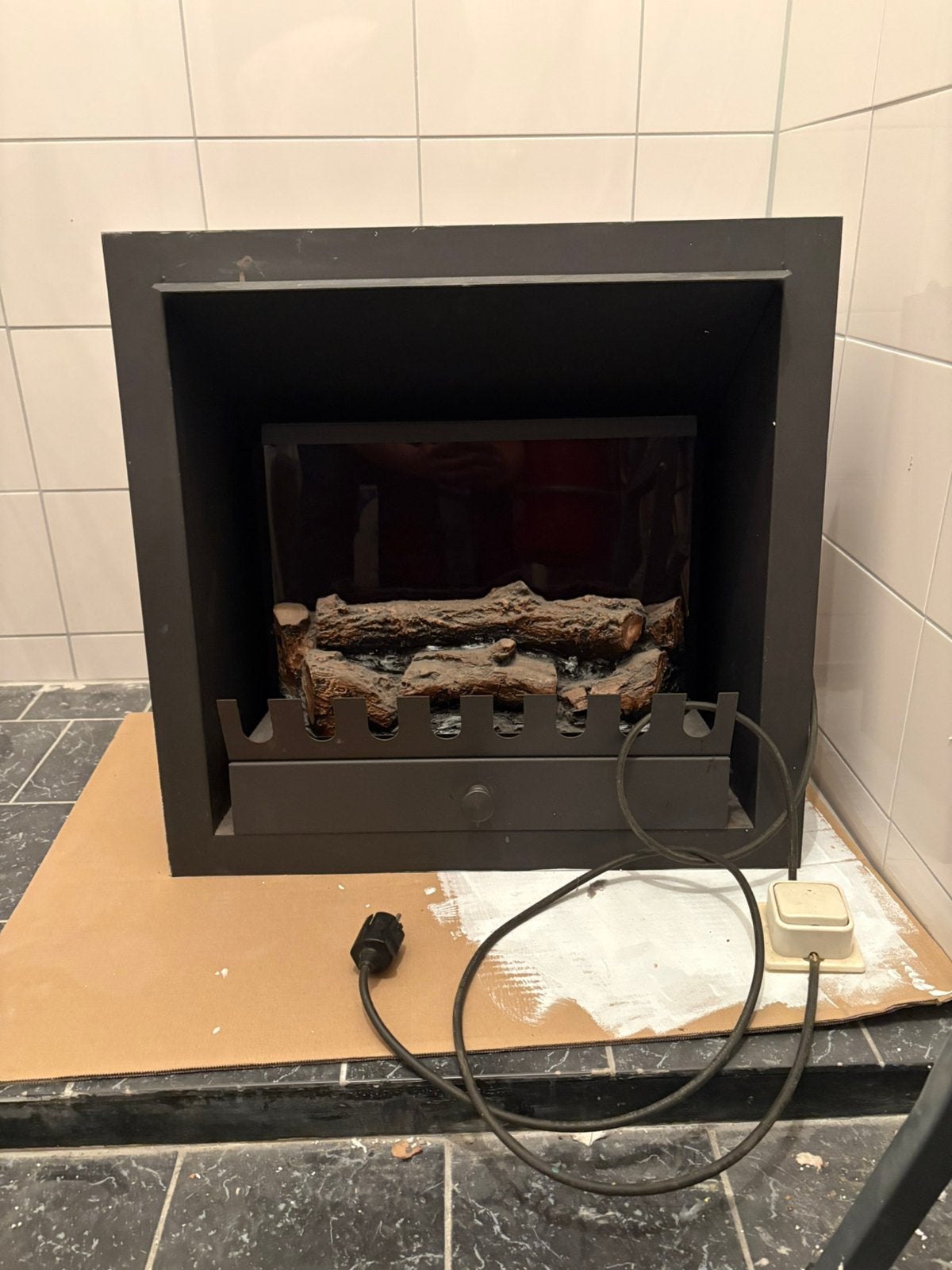 Mooie sfeerhaard, Huis en Inrichting, Ophalen, Gebruikt