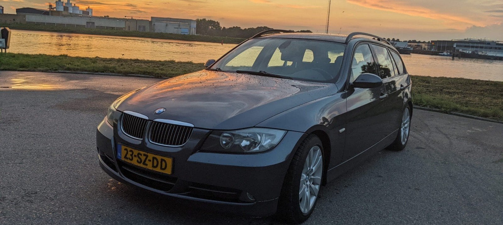 Bmw  330d Touring 2006 Grijs opknapper m57 293pk e91, Auto's, 1800 kg, 2993 cc, Stationwagon, Particulier