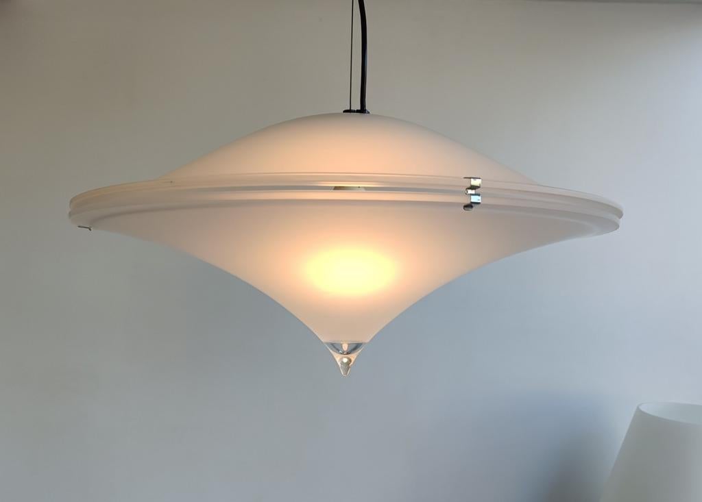 Tre Ci Luce, Alien hanglamp, Ophalen, Zo goed als nieuw, Glas, Italiaans design