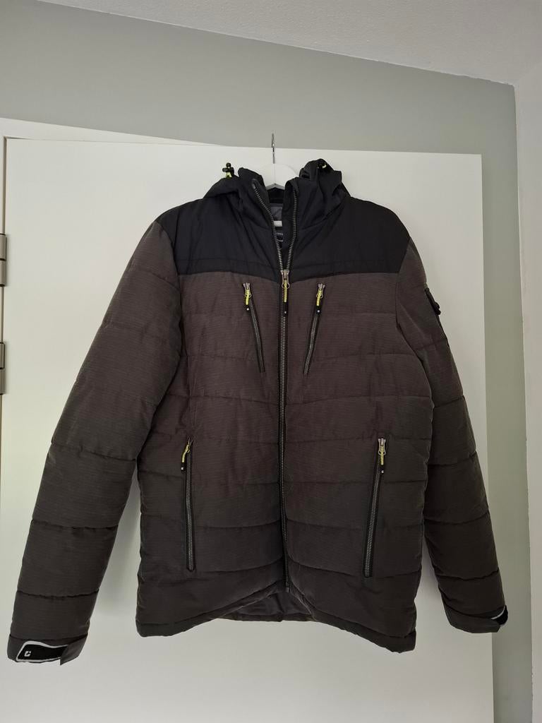 Killtec grijs/ zwarte herenjas maat XL, Ophalen of Verzenden, Zo goed als nieuw, Maat 56/58 (XL), Zwart