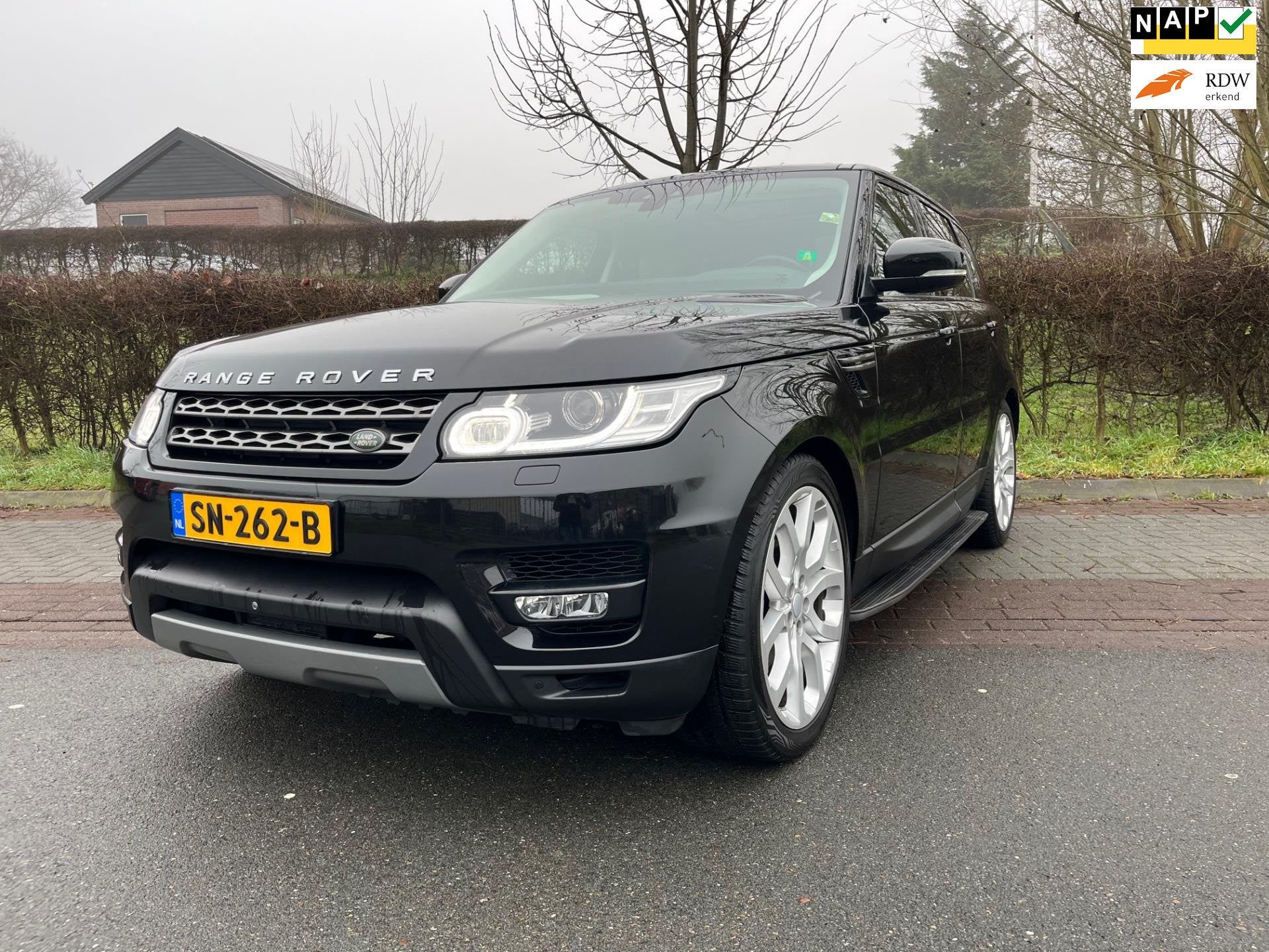 Land Rover Range Rover Sport 2.0 SD4 SE , Panodak, Leer Auto, Auto's, Automaat, 15 km/l, Gebruikt, 4 cilinders