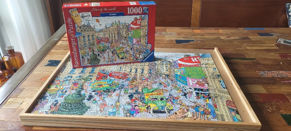 Ravensburger Puzzel London - 1000 stukjes, Hobby en Vrije tijd, Denksport en Puzzels, Ophalen of Verzenden, 500 t/m 1500 stukjes