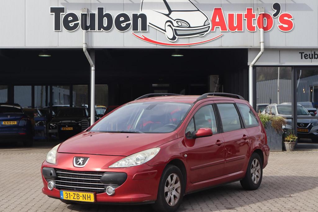 Peugeot 307 Break 1.6-16V Premium Nieuwe APK, Climate contro, Auto's, Stof, Gebruikt, 4 cilinders, Automatische klimaatregeling
