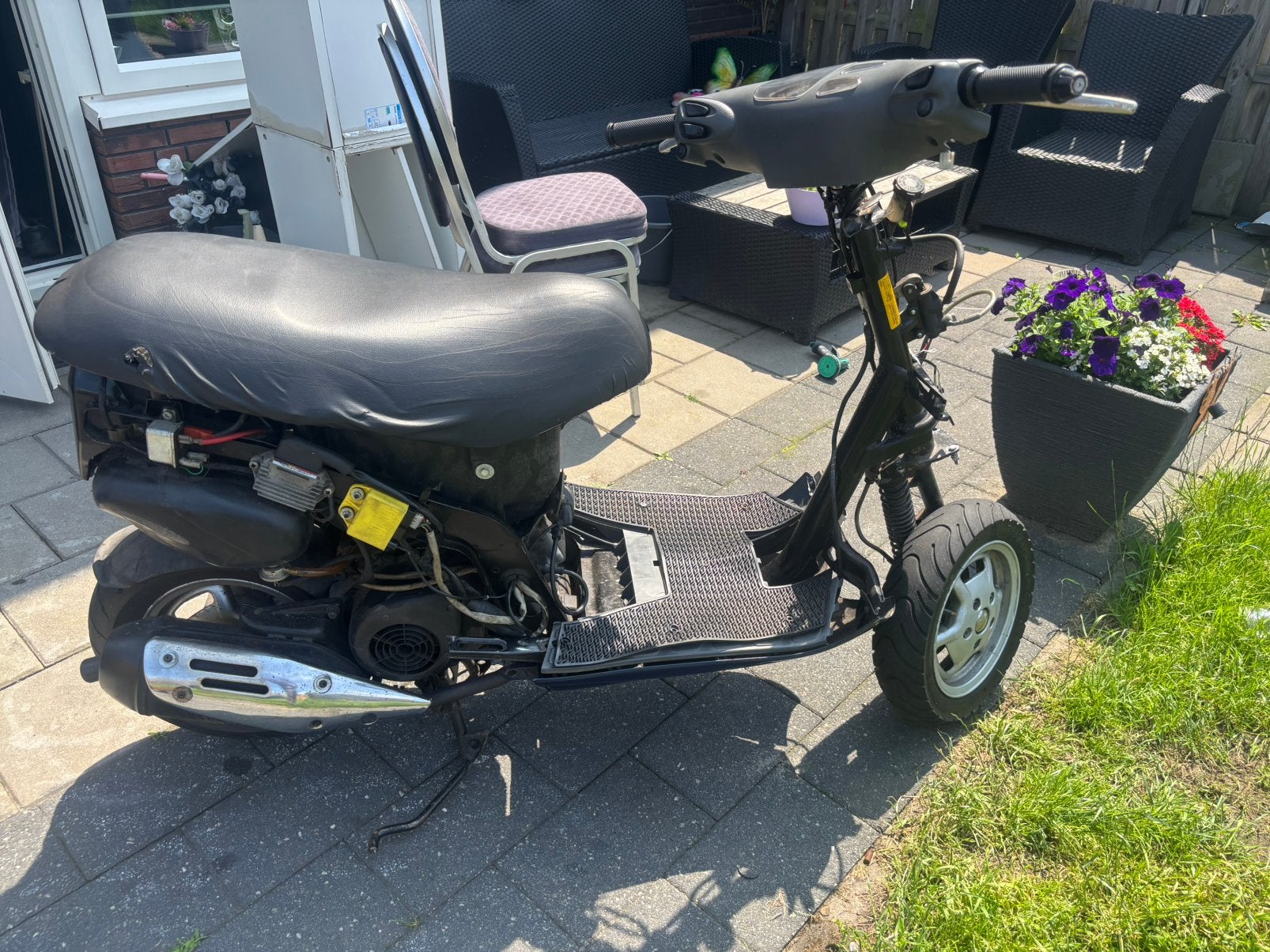 Piaggio sfera 125cc 4 takt zonder kenteken tekoop/teruil, Ophalen of Verzenden, Zo goed als nieuw, Piaggio