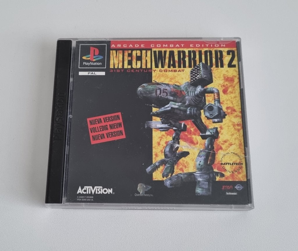 MechWarrior 2 31st Century Combat Playstation 1 PS1 Compleet, Avontuur en Actie, Gebruikt, 1 speler, Ophalen of Verzenden