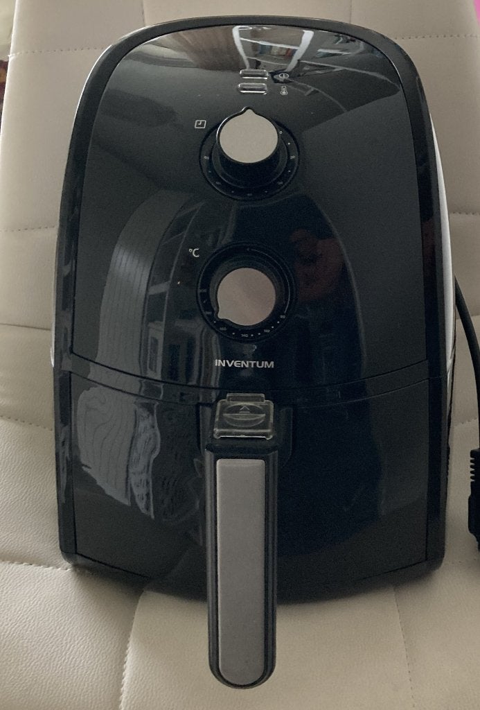 Inventum airfryer, Ophalen of Verzenden, Gebruikt, Airfryer, 750 t/m 999 gram