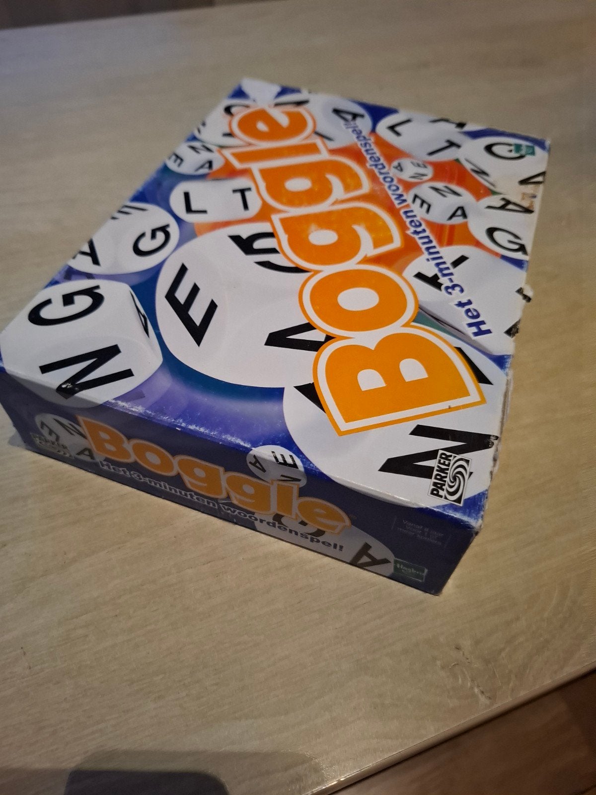 Boggle - Het 3-minuten woordspel, Hobby en Vrije tijd, Parker, Gebruikt, Ophalen of Verzenden, Consumercare@hasbro.co.uk