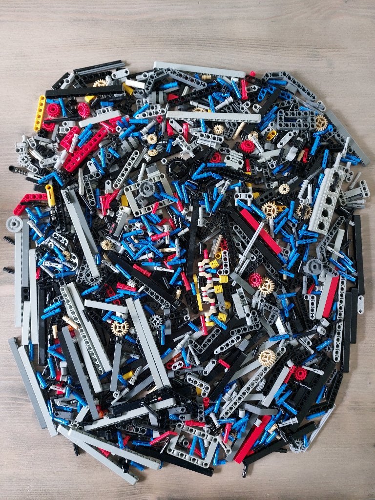 veel technic Lego onderdelen, Lego, Ophalen of Verzenden, Zo goed als nieuw, Technic