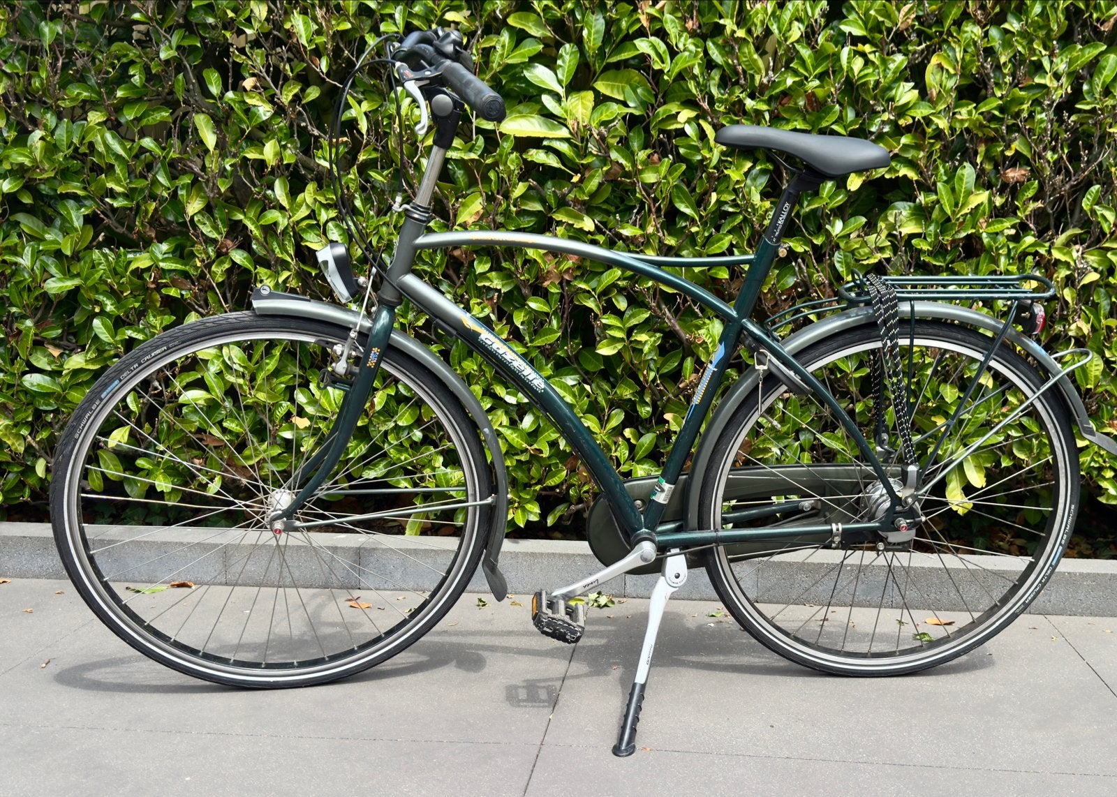 Gazelle Sky Drive herenfiets (58cm), Fietsen en Brommers, Ophalen, Gebruikt, Velgrem, Versnellingen