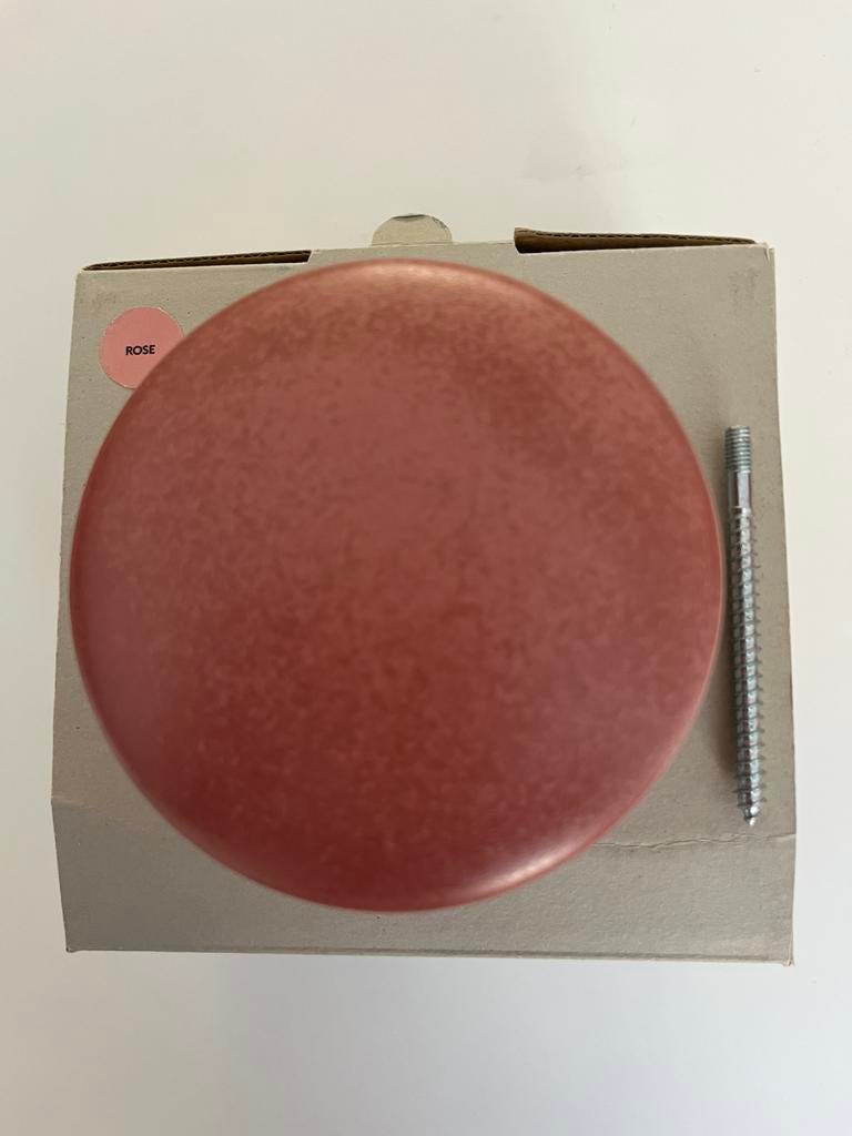 Muuto’s Dots ceramic hook - Rose, Ophalen of Verzenden, Nieuw, Roze, Steen/keramiek