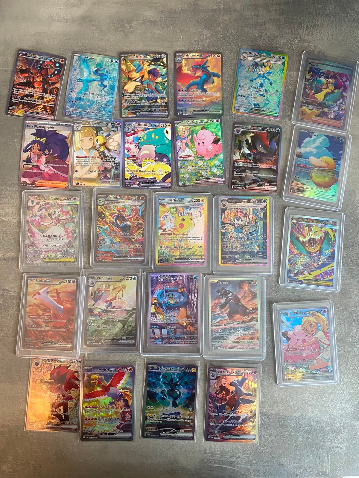 Pokemon kaarten (proxy), Ophalen of Verzenden, Zo goed als nieuw, Meerdere kaarten