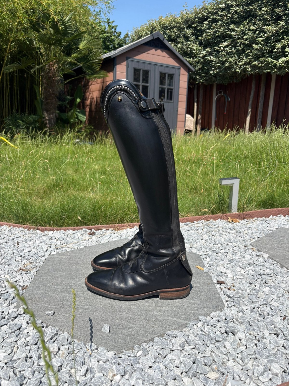 BR Venetia rijlaarzen maat 40  incl. tas & spanners, Gebruikt, BR, Ophalen of Verzenden, Zwart
