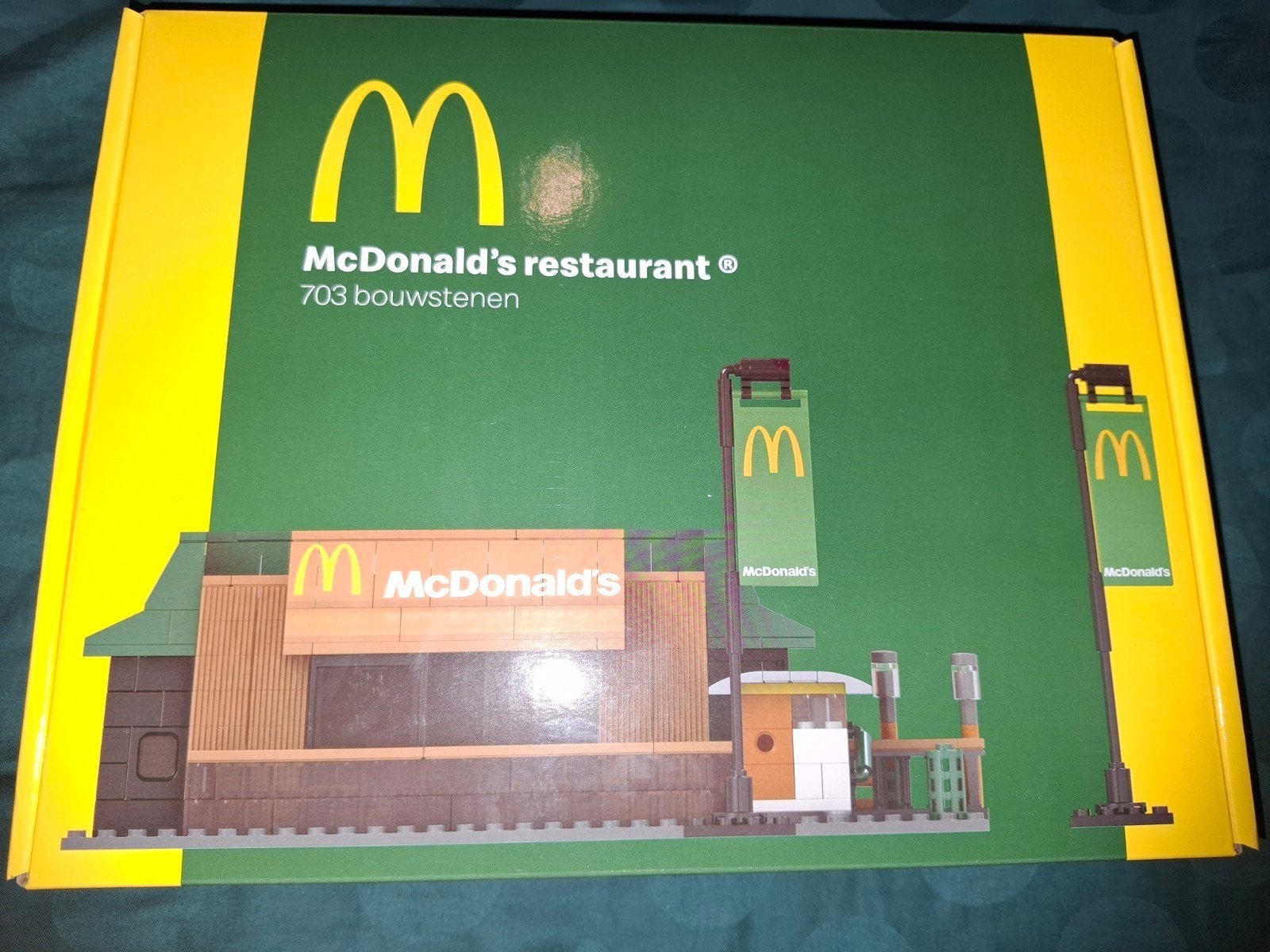 McDonalds restaurant bouwstenen, Verzenden, Nieuw