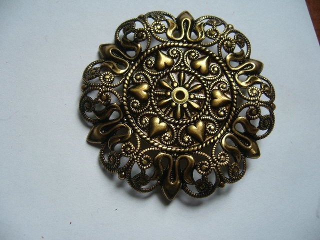 LEUKE VINTAGE BROCHE, Verzenden, Overige materialen, Broche