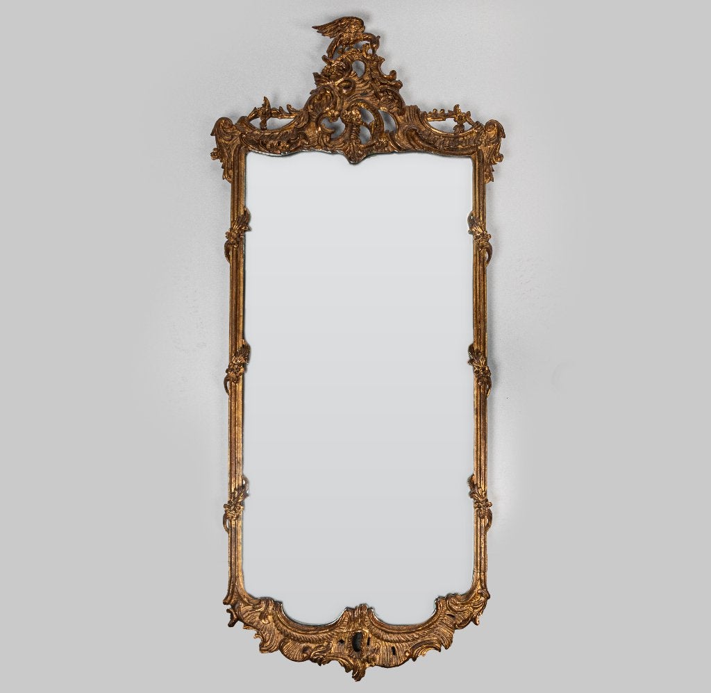 Louis XV spiegel, Luik, circa 1760, Ophalen, Rechthoekig