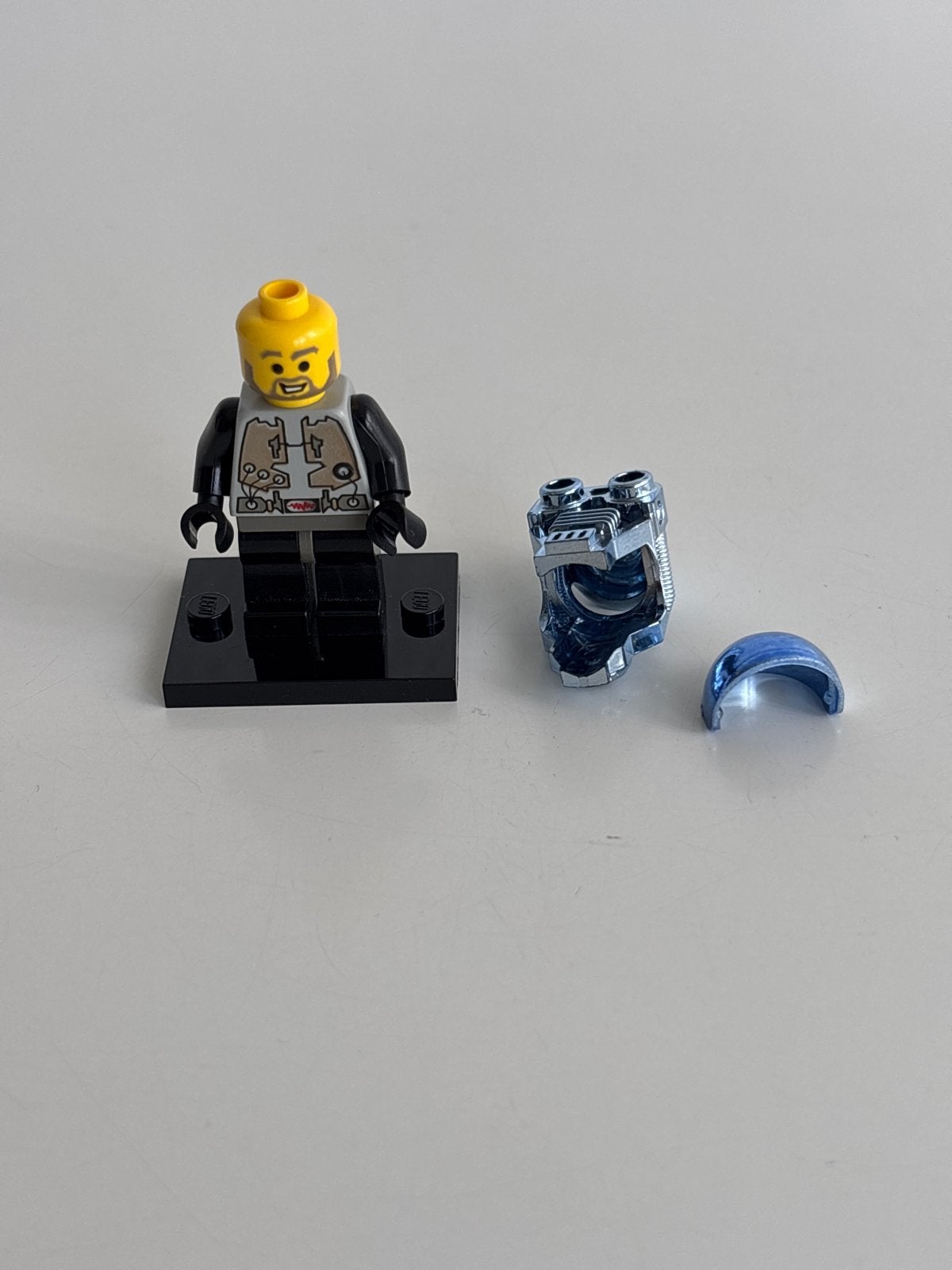 Lego  leven op mars met blauw vizier en harnas, Ophalen of Verzenden, Zo goed als nieuw