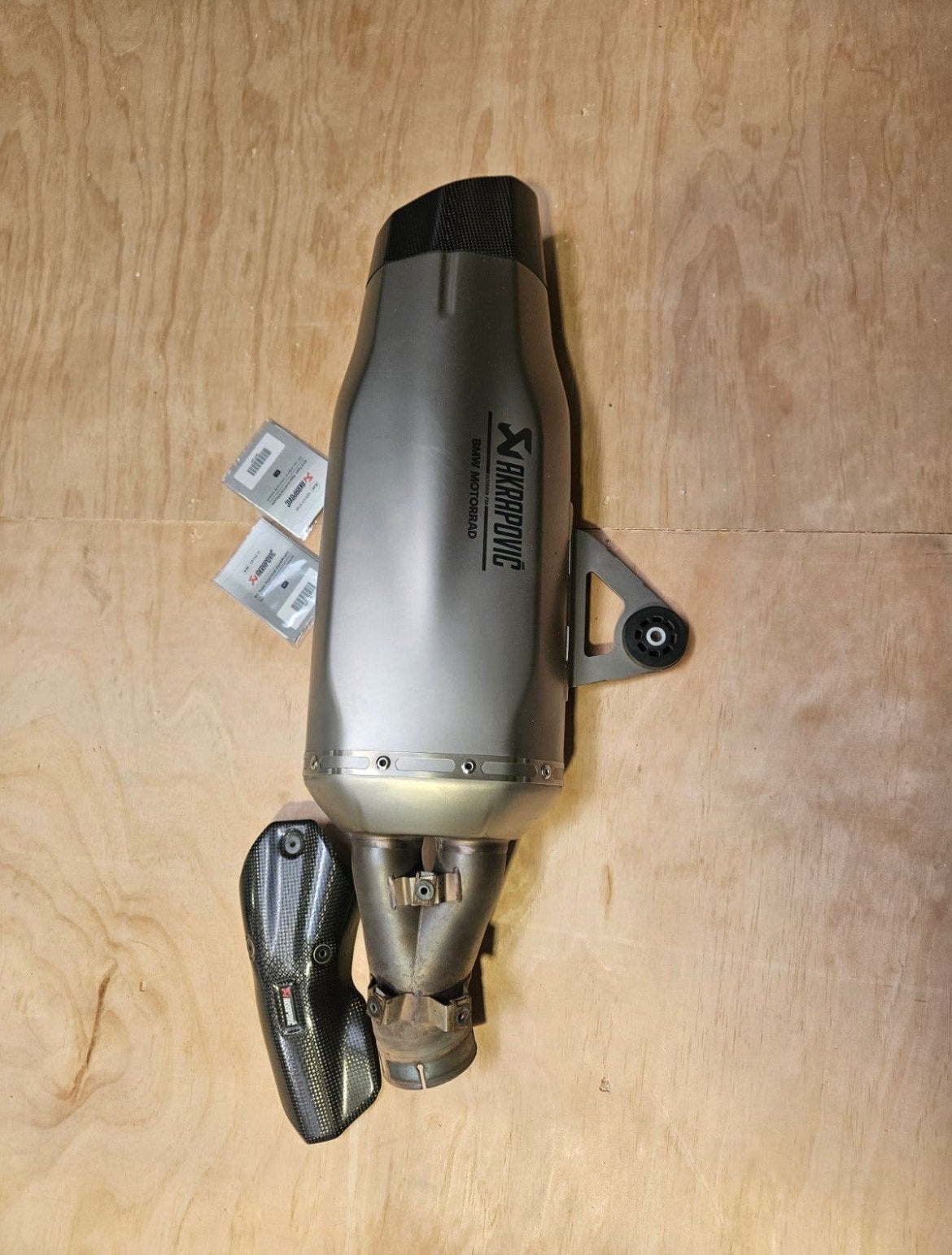Bmw gs 1250 akrapovic uitlaat demper, Ophalen, BMW