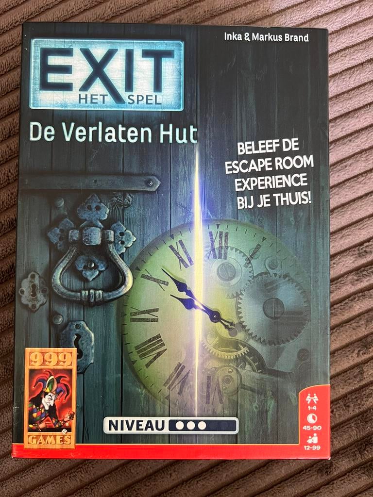 Exit - het spel - De verlaten hut, Ophalen of Verzenden, Zo goed als nieuw
