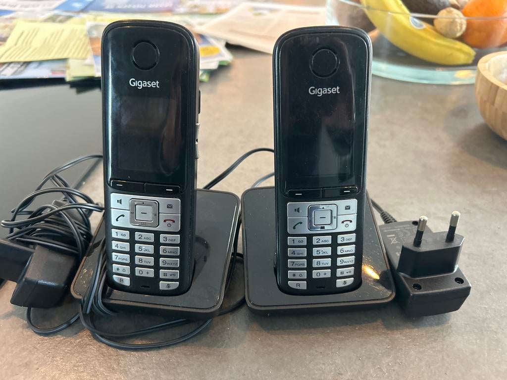 Gigaset duo DECT telefoonset met 2 handsets, Telecommunicatie, Vaste telefoons | Handsets en Draadloos, Ophalen of Verzenden, Gebruikt