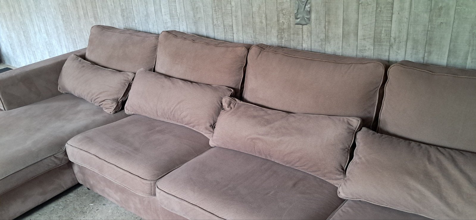 Comfortabele Hoekbank - Ruime Zithoek, Ophalen, Gebruikt, 300 cm of meer, Vierpersoons of meer