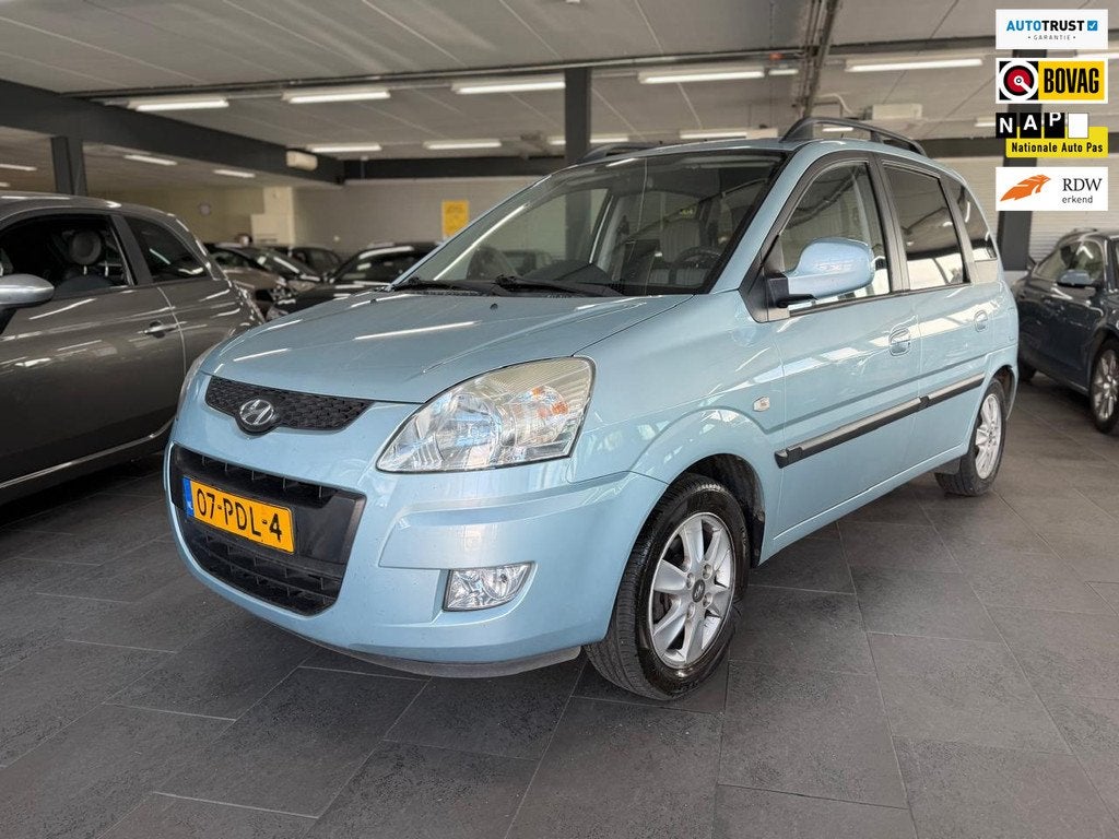 Hyundai Matrix 1.6i Style apk 09/06/27 1-eigenaar Clima elek, Voorwielaandrijving, Matrix, Stof, Gebruikt